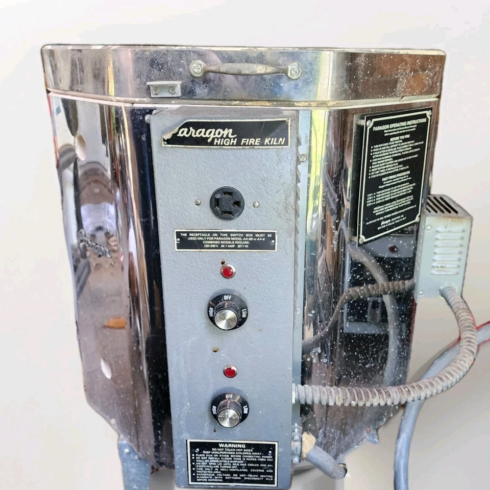 Horno Eléctrico Paragon A88B con Horno Sitter Temp 2300 Cerámica Cerámica Toploader Foto 1 de 4