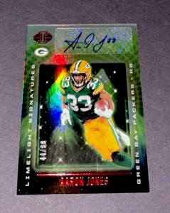 2021 Panini Illusions Limelight Signatures Aaron Jones Auto /99 - Vikings 🏆? - Picture 1 of 2