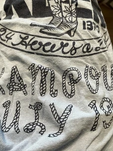 CAMISA RARA VINTAGE 1979 BEST CHILI BILLYS LOS GATOS MÚSICA COUNTRY RADIO KEEN S - Imagen 1 de 3