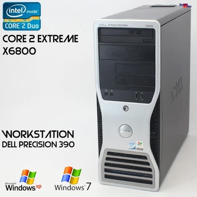 Profi Workstation Dell Precision 390 Computer Pc Dual Core 2 Duo Extreme X6800 - Image 1 of 4