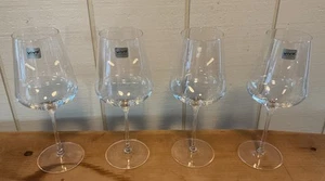 Set of 4 Villeroy & Boch White Wine Goblet Glass Glassware Ovid - Picture 1 of 17