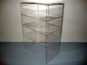 305 pantallas encimera acrílica 12"" x 8"" x 19"" exhibición caja gabinete - Imagen 1 de 1