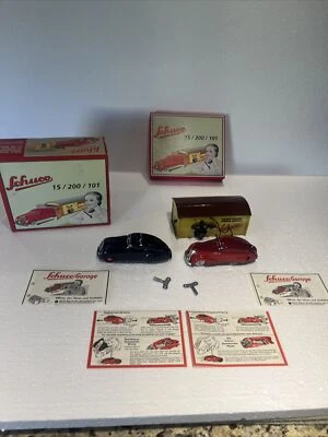 Garaje Schuco Art.Nr. 01071 con Command Car & Turn Car, 15/200/101, RARO, alemán Foto 1 de 4