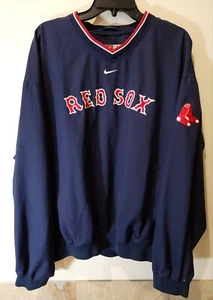 Nike | Boston Red Sox MLB Official Nylon Windbreaker Jacket Size XL | MINT! ⭐️✨️ - Picture 1 of 10