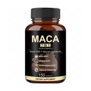 7 IN 1 Maca Wurzel Kapseln - mit Ashwagandha, Ginseng, Tribulus etc. - Bild 1 von 9