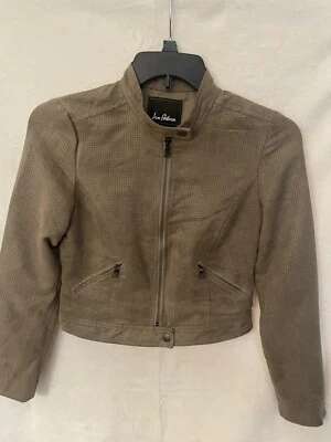 Sam edelman желтовато-коричневый женщин куртка маленький - искусственной замши - Изображение 1 из 4