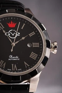 GV2 GEVRIL SCACCHI 9505 AUTOMATIC MENS WRIST WATCH ~W1 - Picture 1 of 17