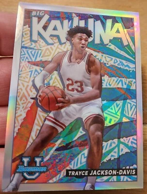 TRAYCE JACKSON DAVIS 2021-22 BOWMAN UNIVERSITY CHROME RC BIG KAHUNA CASE HIT - Image 1 of 3