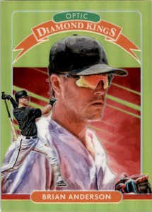 2020 Donruss Optic Lime Green #6 Brian Anderson DK