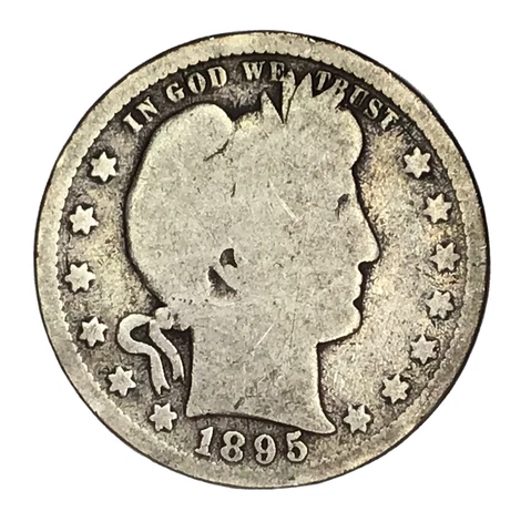 1895 25C Barber Quarter G # Cover