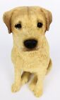 New ListingSandicast Yellow Labrador Retriever Dog Figurine Hand Cast