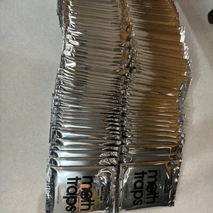 100 Pantry Moth Traps Non-Toxic, Insecticide Free, Odorless Glue Trap Individual - Picture 1 of 5