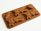 Bunny / Rabbit / Carrot Silicone Chocolate Mould Easter Favourite Craft Mold