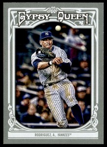 2013 Topps Gypsy Queen Alex Rodriguez New York Yankees #6