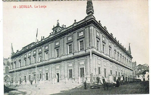 España Postal Sevilla fachada de La Lonja (CR-671) - Imagen 1 de 1