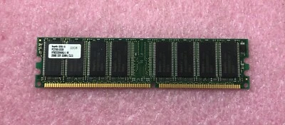 1 X 256MB HYNIX PC-2700U DDR-333 NON-ECC MEMORY RAM HYMD232646A8J-J - Image 1 of 2