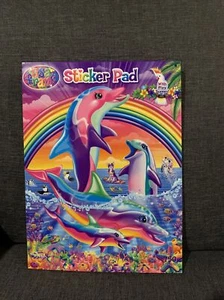 Lisa Frank Adesivo Pad Oltre 750 Adesivi Delfini Unicorni Carta da Disegno Nuovo - Foto 1 di 2