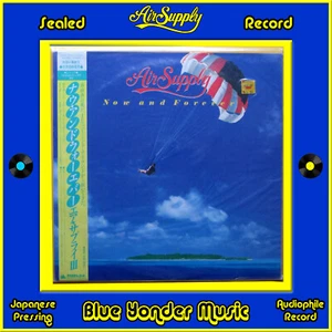 Air Supply Now and Forever LP Japan Audiophile STILL SEALED 1982 Japanese - Imagen 1 de 3