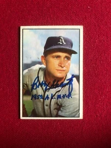 1953, Bobby Shantz,"Autographed" (JSA) Bowman Trading Card (Vintage) - Picture 1 of 2