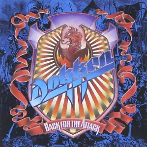 DOKKEN Back For The Attack BANNER 2x2 Ft Fabric Poster Tapestry Flag album art - Picture 1 of 3