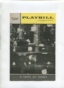 Vintage Broadway Playbill A TASTE OF HONEY Billy Dee Williams 1961 - Picture 1 of 3
