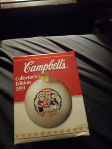 Campbells Soup Collectors Edition 1999 Turn of the Millennium Ornament Holidays - Picture 1 of 9