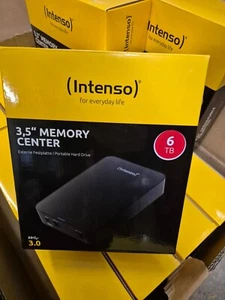 Intenso Memory Center 6 TB Festplatte - Schwarz - Afbeelding 1 van 2