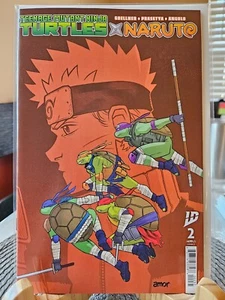 Teenage Mutant Ninja Turtles Naruto #2 NM Amor Variant IDW 2025 Goellner - Picture 1 of 6