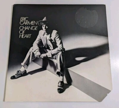 1978 Eric Carmen ‎– Change Of Heart Vinyl LP Record Arista ‎AB 4184 Rock Pop - Image 1 of 4