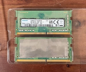 16GB (2x8GB) PC4-2400T DDR4-2400MHz 1Rx8 SODIMM Samsung M471A1K43CB1-CRC - Picture 1 of 3