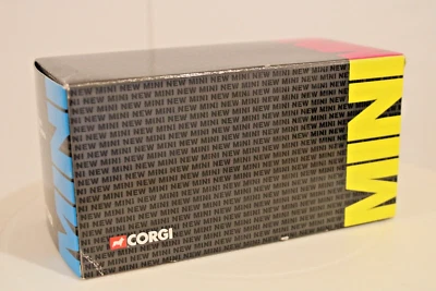 Corgi #CC86503 The New Mini Cooper - 2001 BMW Mini Cooper - Black  / White Roof - Image 1 of 4