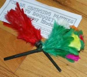 Farbwechselfahne (oder Staubwedel!) -- lustiger bunter Kindershowartikel TMGS - Bild 1 von 1