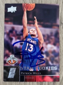Patty Mills Signed 2009-10 Upper Deck Rookie Card #205 RC Brooklyn Nets RAD - Picture 1 of 2