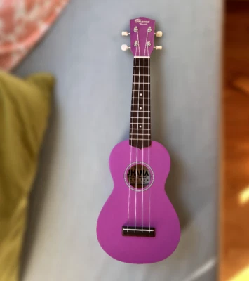 Ohana SK-10 Soprano Ukulele Violet Finish in Excellent Condition! - Image 1 of 4