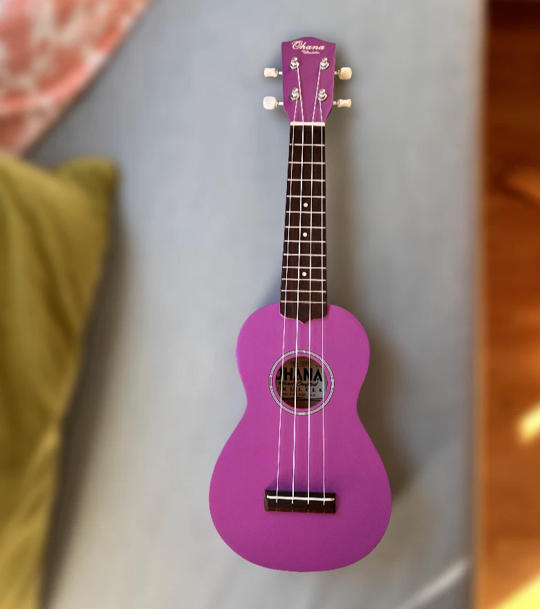 Ukelele soprano Ohana SK-10 acabado violeta ¡en excelente estado! Foto 1 de 4