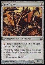 4x Spin Engine Mirrodin Besieged MtG Magic Artifact Common 4 x4 Card Cards