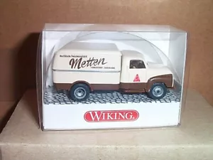 Camion valigia Metten 1/87 Wiking Opel Blitz - NUOVO!!! - Foto 1 di 1