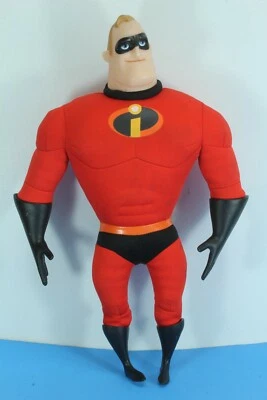 Disney Pixar Jakks Increíbles 2 MR. INCREÍBLE Figura de Peluche de 14" con Cabeza de Vinilo.  Foto 1 de 4
