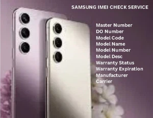 IMEI Check Samsung Service, Carrier, Sold by, Warranty, Specs, Etc - Picture 1 of 1