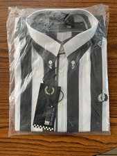 Fred Perry button down The Specials 30th Anniversary Large Mens MOD
