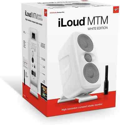 IK Multimedia iLoud MTM High Resolution Compact Studio Monitor - Single (White) - Image 1 of 4