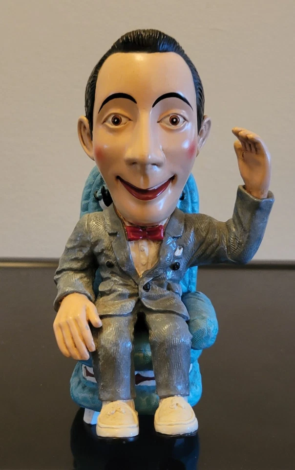PEE-WEE HERMAN Paul Reubens Ceramic Statue Figure VERY RARE! - Image 1 of 4