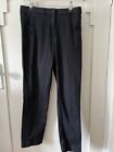 Trenery Black Tailored Cropped Dress Pants Size 10 Rrp $179