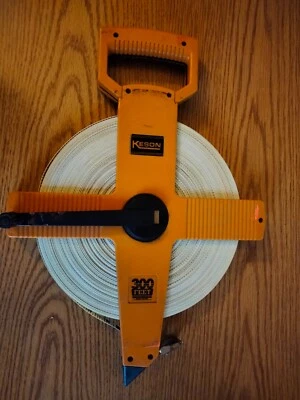 KENSON OTR18-300 1/2" BLADE 300FT MEASURE TAPE. - Image 1 of 4