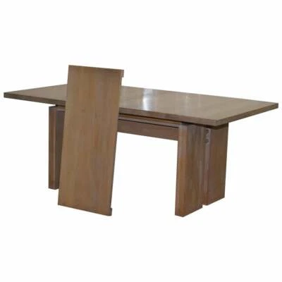MESA DE COMEDOR EXTENSIBLE ORUM MOBLER DINAMARCA CONTEMPORÁNEA MADERA MACIZA DE FRESNO 180-224CM Foto 1 de 4