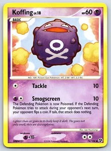 Koffing - DP Great Encounters 71/106 Pokemon 151 Card LP - Picture 1 of 2