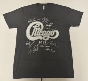 CHICAGO BAND CONCERT - T-SHIRT - GRAY - 2013 - VINTAGE - SIZE L - NEW WO/TAGS - Picture 1 of 7