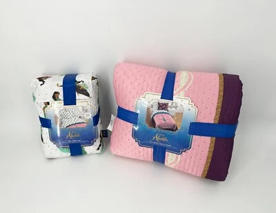 New Disney Aladdin DESERT JEWEL Full Quilt, 2 Standard Shams and Full Sheet Set - Image 1 of 4