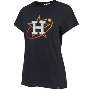 47 Brand Women's Houston Astros City Connect Premier Frankie Tee In Navy LG $38 - Picture 1 of 4