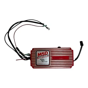 MSD Ignition 6AL Style Multiple Spark Discharge Red CDI Ignition Box 6420 - Picture 1 of 4